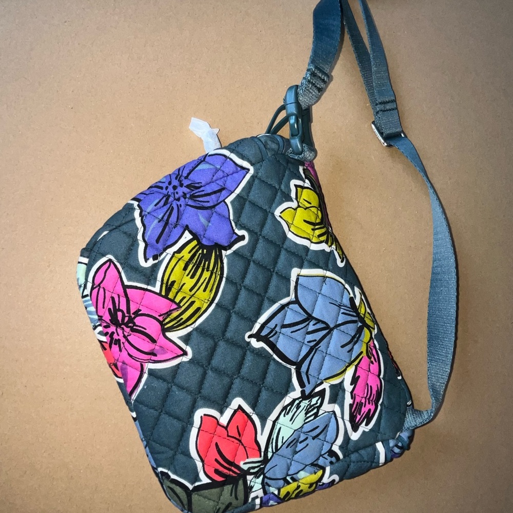 Vera Bradley Blue and Pink Floral Belt Bag